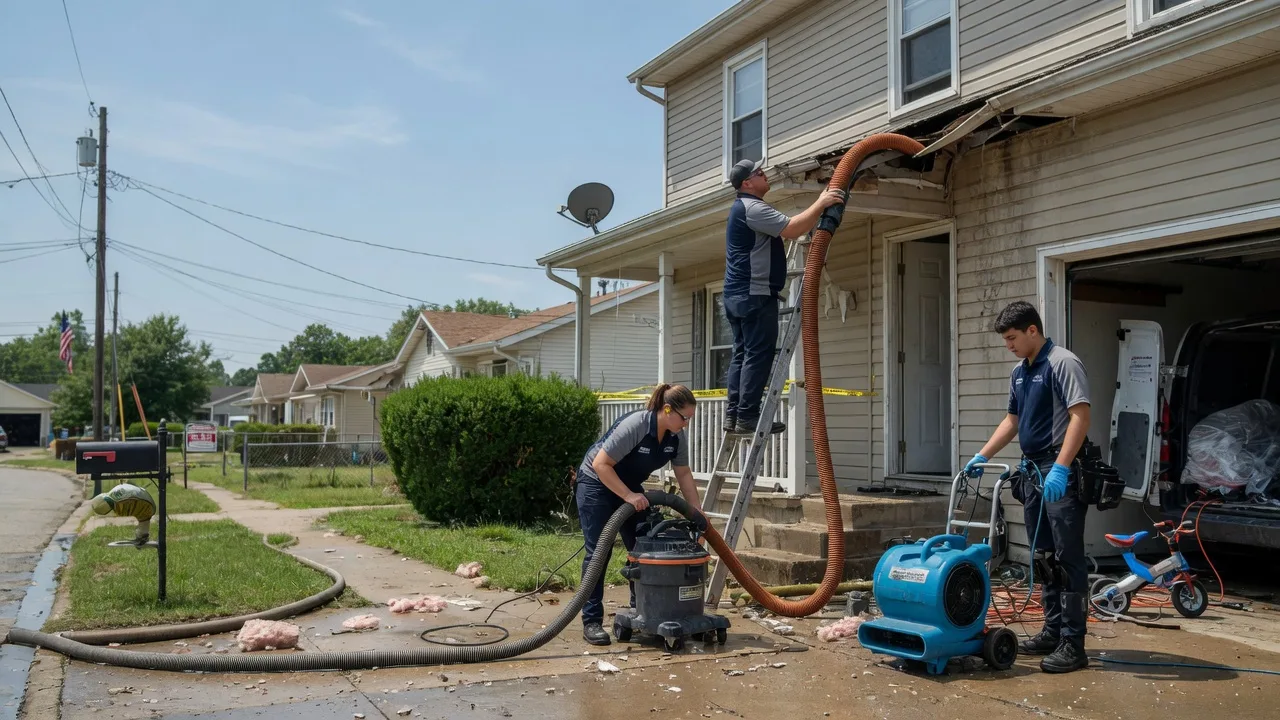 Water Damage Restoration in Wamego, KS near me